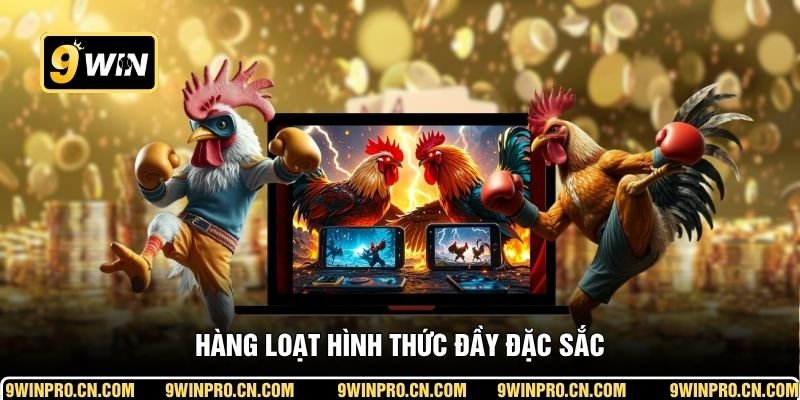 Hàng loạt hình thức đầy đặc sắc