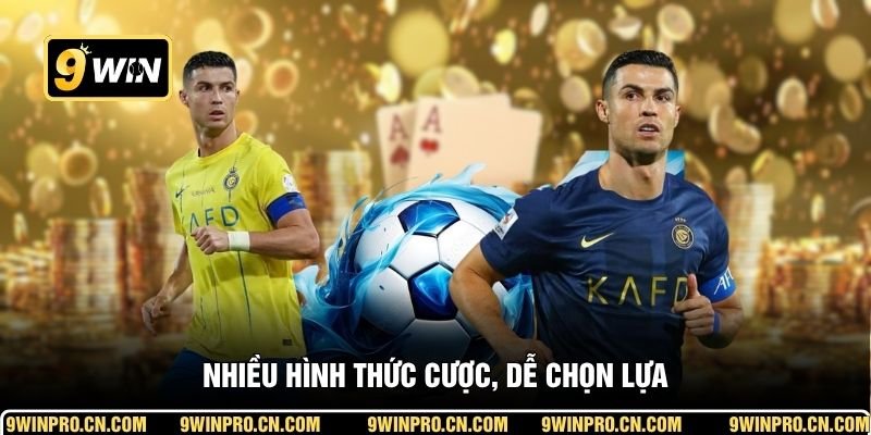 Nhiều hình thức cược, dễ chọn lựa